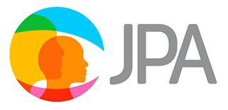 JPA logo featuring overlapping colorful human silhouettes within a circle next to the text "JPA.